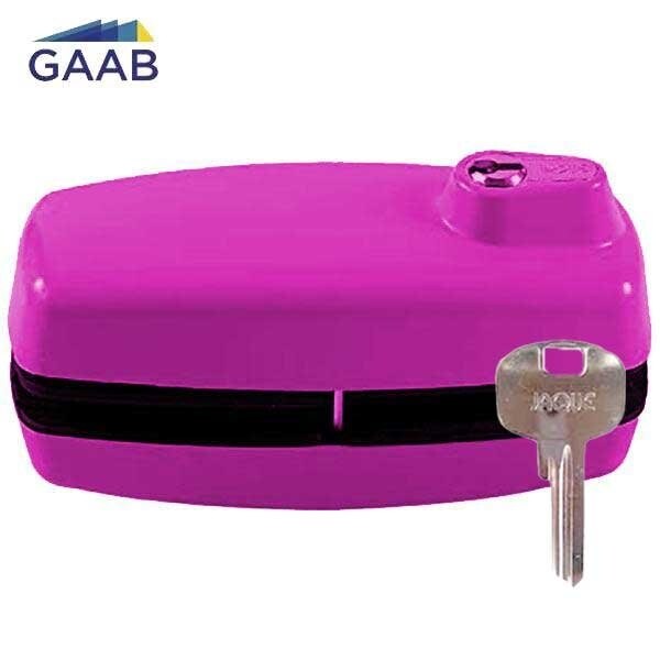 Gaab TEMPERED GLASS DOOR LOCK - ORDINARY KEY PINK - GAB-T180-07