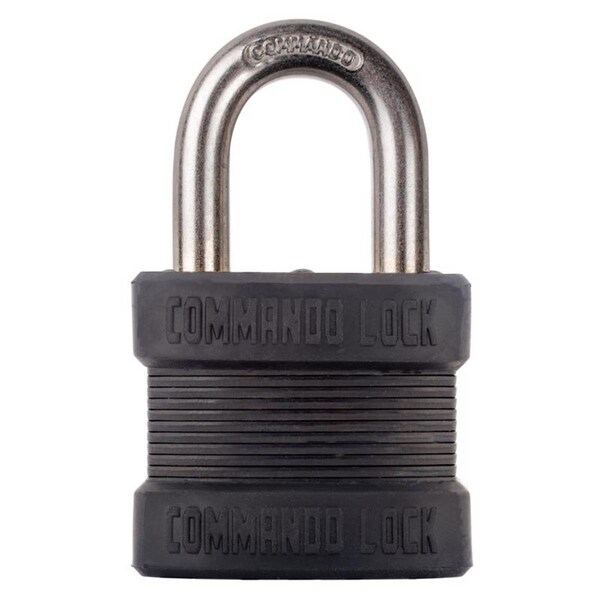 Tool Time 1.75 x 3 x 1 in. Laminated Steel Dual Ball Bearing Locking Padlock - TO3308736