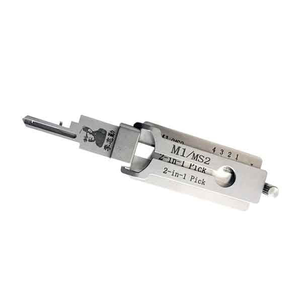Original Lishi ORIGINAL LISHI:  Master Padlock Lishi Tool - 2-in-1 Pick - OLS-M1MS2-AG