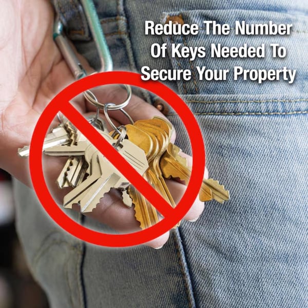 Master Lock Master Lock 1 in. H X 11/16 in. W X 1-1/8 in. L Steel 4-Pin Cylinder Exterior Padlock - 7KA#P467