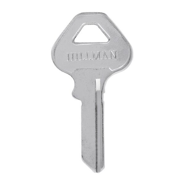 Hillman Hillman 5966981 Traditional House Office Universal Key Blank CP-22 Single Sided for Ace Padlock Case - Pack of 10 - 5966981