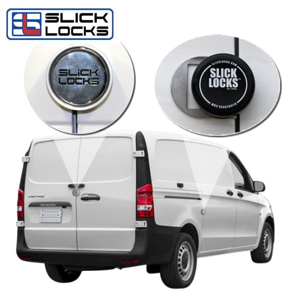 Slick Locks SlickLocks2015-2021 Mercedes Metris w/Sliding Door Complete Turn Key Kit - SLL-MET-FVK-SLIDE-TK