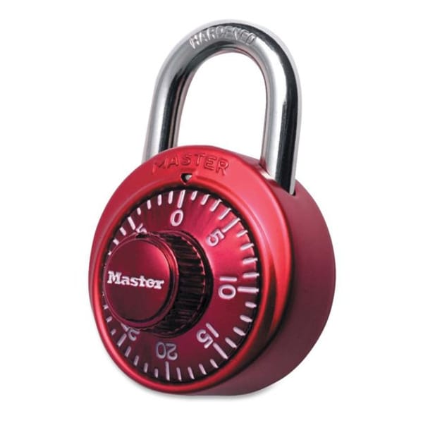 Master Lock Master Lock 2 in. H X 7/8 in. W X 1-7/8 in. L Steel 3-Digit Combination Combination Padlock - 1530DCM