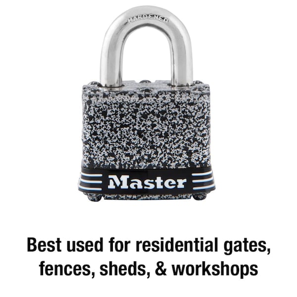 Master Lock Master Lock 1-5/16 in. H X 1 in. W X 1-9/16 in. L Steel Double Locking Weather-Resistant Padlock - 380D
