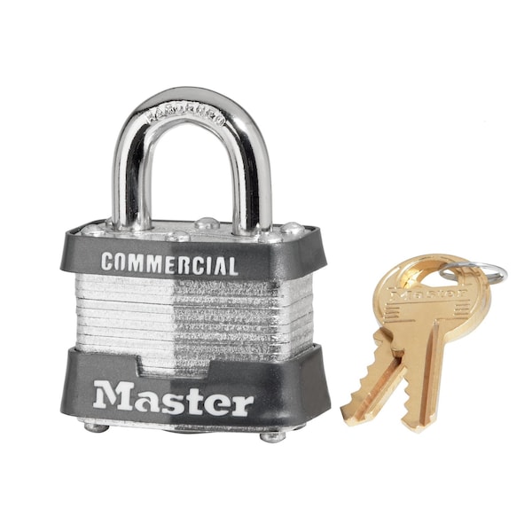 Master Lock Master Lock 1-5/16 in. H X 1-9/16 in. W X 1-1/2 in. L Steel Double Locking Exterior Padlock - 3KA#3381