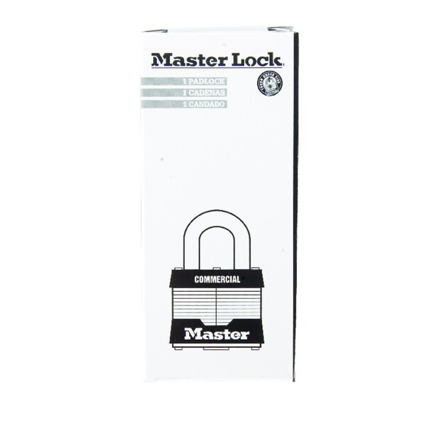 Master Lock Master Lock 1-5/16 in. H X 1 in. W X 1-3/4 in. L Steel Double Locking Exterior Padlock - 1KARANLJ