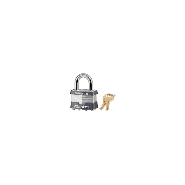 Master Lock 1-3/4 in. Laminated Steel Padlock Body Silver - 1MK SM4