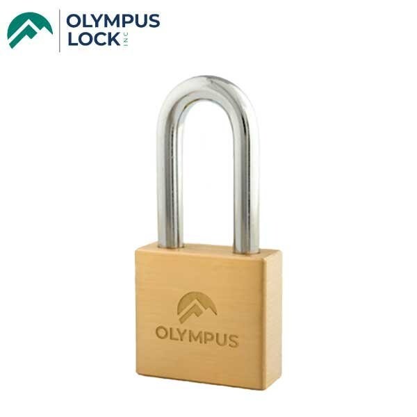 Olympus N Series Brass Padlocks 2" Shackle KA - OLY-PN50LS-KA