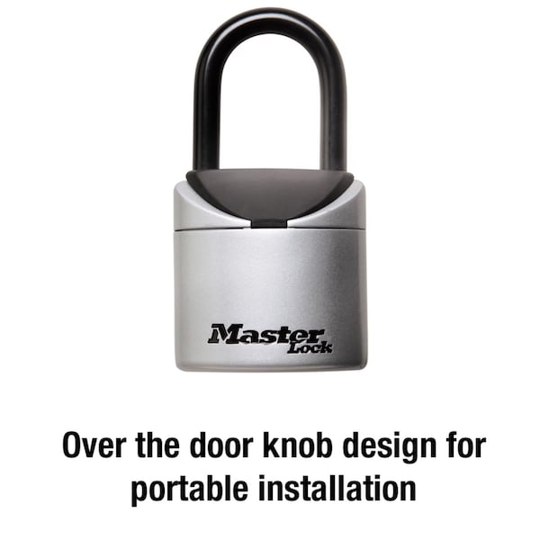 Master Lock Master Lock 5-1/4 in. H X 2-3/4 in. W Vinyl Covered Steel 3-Digit Combination Lock Box - 5406D