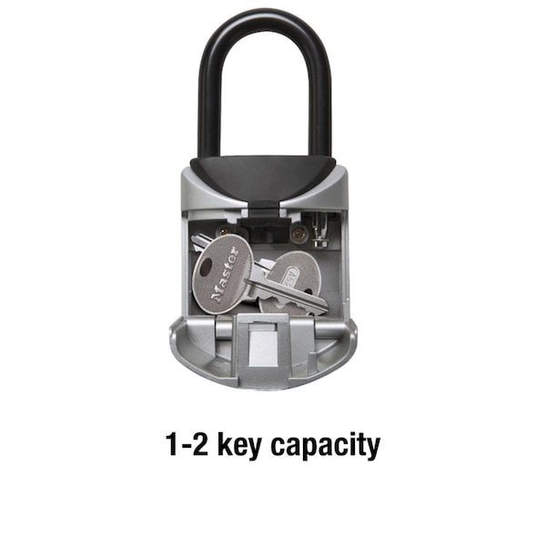 Master Lock Master Lock 5-1/4 in. H X 2-3/4 in. W Vinyl Covered Steel 3-Digit Combination Lock Box - 5406D