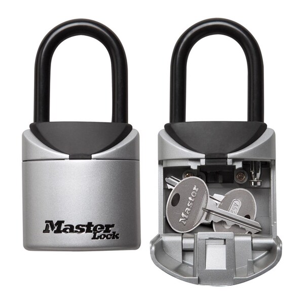 Master Lock Master Lock 5-1/4 in. H X 2-3/4 in. W Vinyl Covered Steel 3-Digit Combination Lock Box - 5406D