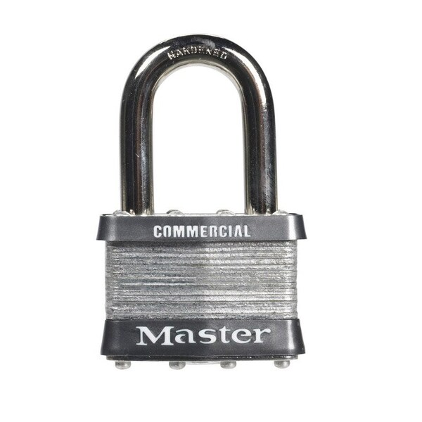 Master Lock Master Lock 1-1/2 in. H X 7/8 in. W X 2 in. L Steel 4-Pin Cylinder Exterior Padlock - 5KALF#A956