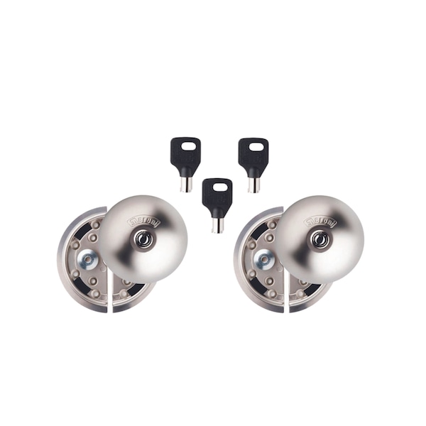 Meroni UFO Classic (2) Lock Kit. Keyed-alike with (3) keys - 8080332315D