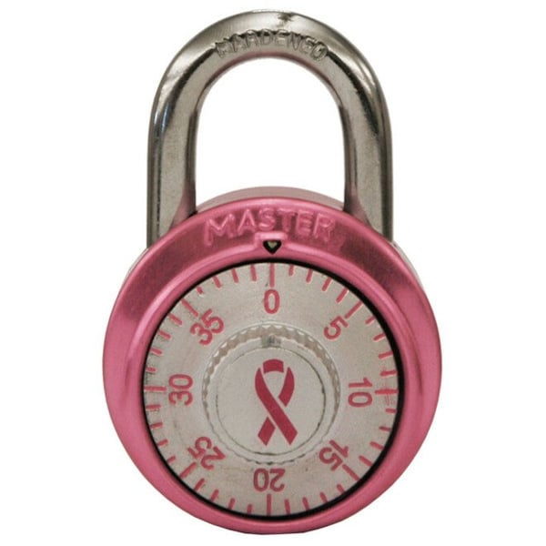 Master Lock Master Lock 2 in. H X 1-7/8 in. W Steel 3-Dial Combination Combination Padlock - 1530DPNK