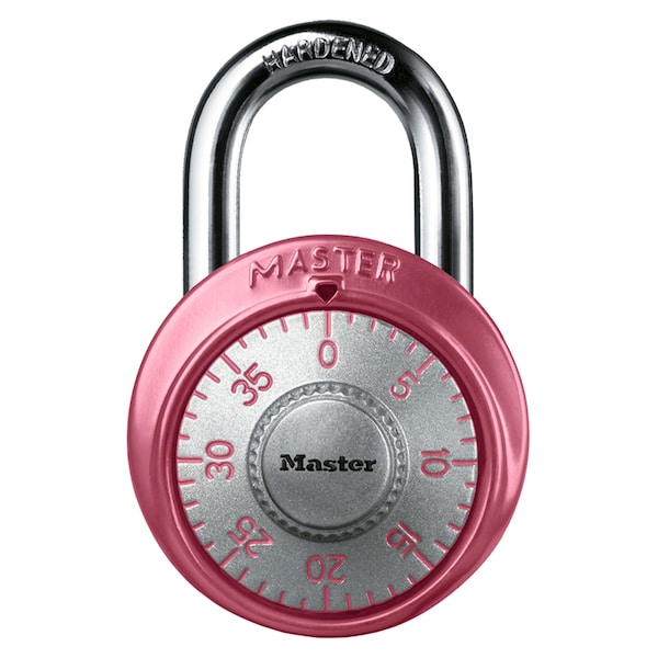 Master Lock Master Lock 2 in. H X 1-7/8 in. W Steel 3-Dial Combination Combination Padlock - 1530DPNK