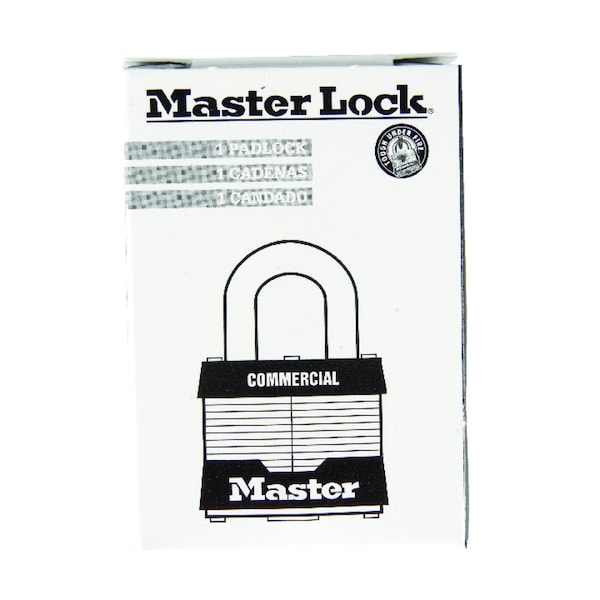 Master Lock Master Lock 1-5/16 in. H X 1 in. W X 1-3/4 in. L Steel 4-Pin Cylinder Exterior Padlock - 1KA#2438