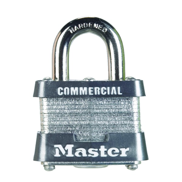 Master Lock Master Lock 1-5/16 in. H X 1-1/2 in. W Steel Double Locking Exterior Padlock - 3KA#3464