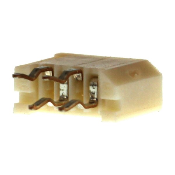 Conector Ffc/Fpc de Molex, 4 contactos, 1 fila, hembra, recto, paso de 0.039 pulgadas, terminal de soldadura - 528060410.