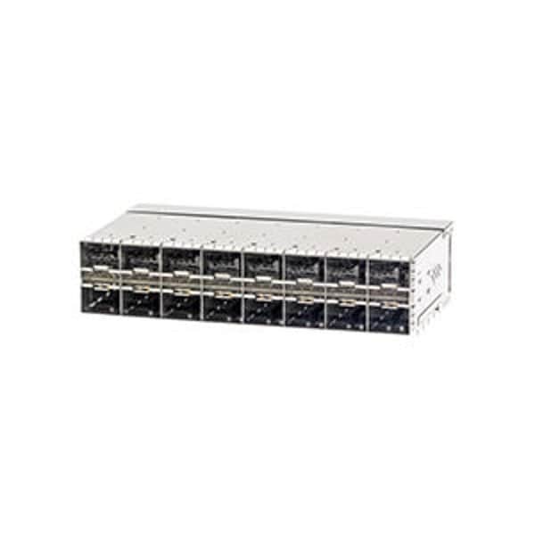 Conector de Telecomunicaciones y Comunicaciones de Datos de Molex, 160+160 contactos, hembra, ángulo recto, terminal de ajuste por presión - 1725018002