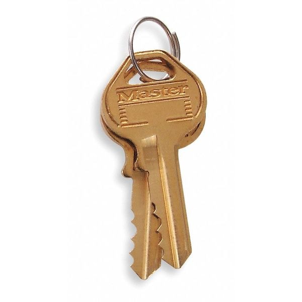 Master Lock Padlock, Keyed Alike, Partially Hidden Shackle, Disc Stainless Steel Body, Steel Shackle, 3/4 in W - 40KAD