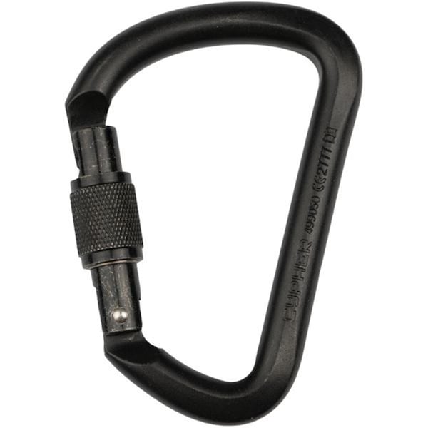 House G Series Large D SG Still Zinc Coated Steel Keylock, Black - HO3577727