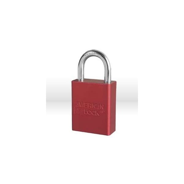 Master Lock Padlock, Keyed Different, Body Material: Aluminum, 5 Pin Tumbler, Finish: Anodized, Color: Yellow - A1105YLW