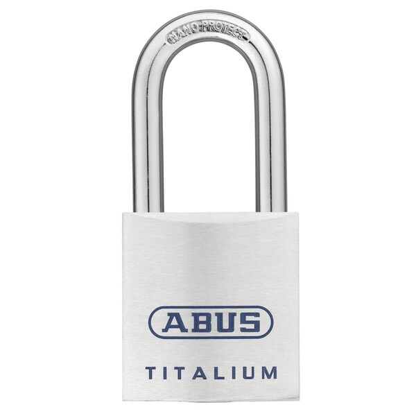 Abus 80TI by 40HB40 C KD Titalium Aluminum Alloy Keyed Different Padlock - AB1963