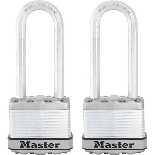 Master Lock Magnum Series Padlock, Keyed Alike Key, 516 in Dia Shackle, 212 in H Shackle - M1XTLJ