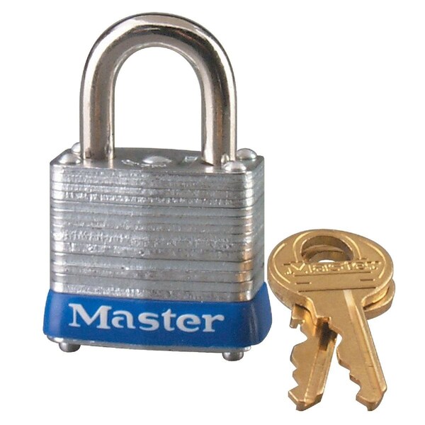 Master Lock P394 1-1/8 In. Steel Pin Tumbler Keyed Alike Padlock - 7KA P394