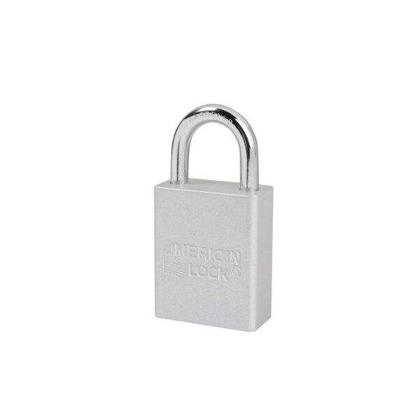 Light House Beauty Keyed Aluminum Safety Padlock with 1.5 in. Shackle, Clear - LI3696537