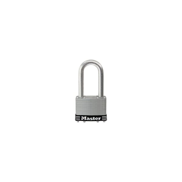 Master Lock Padlock 4.8in H X 2.5in W Stainless Steel 5-Pin Cylinder 1 pk Keyed Alike Silver - 15SSKADLJHC