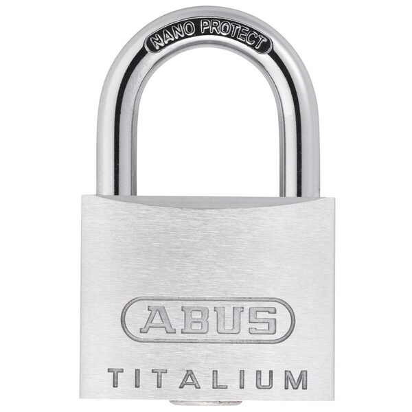 Abus 64TI by 40 C KD Titalium Aluminum Alloy Keyed Different Padlock - AB1943