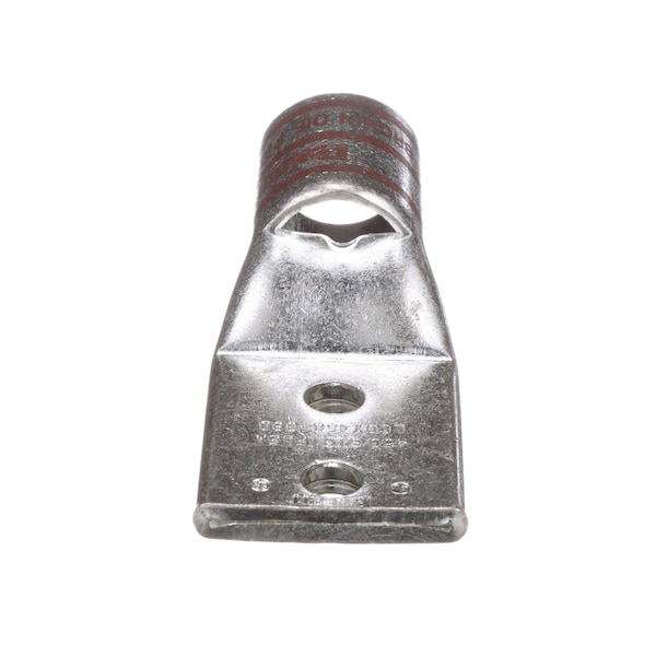 Panduit Copper Compression Lug, 2 Agujeros, 45 Grados de Curvatura 0 Kcmi - LCDX450-38D-6