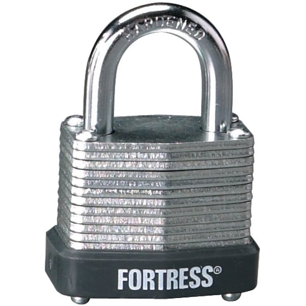 Master Lock Padlock, Keyed Different Key, 3/16 in Dia Shackle, 5/8 in H Shackle, Steel Shackle, Steel Body - 1807D
