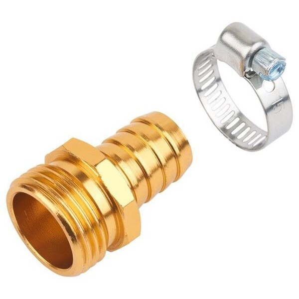 Melnor Melnor 402132427 28Z 0.62 in. Stainless Steel Male Coupling Clamp - 402132427
