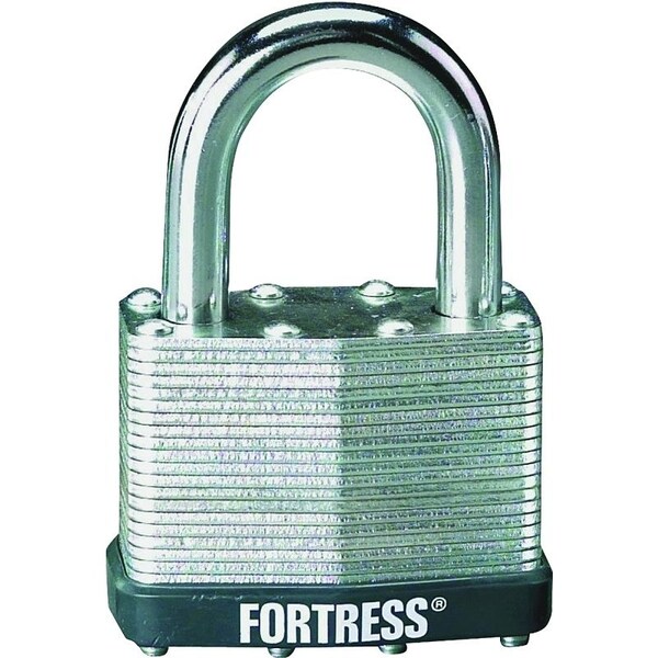 Master Lock Padlock, Keyed Different Key, 1/4 in Dia Shackle, 7/8 in H Shackle, Cast Hardened Steel Shackle - 1803D
