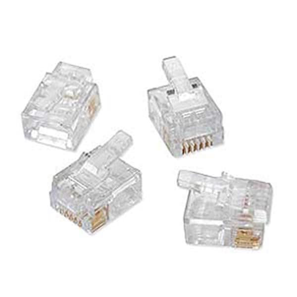 Conectores Platinum Tools Ez-RJ11/12, 50 piezas - 180 0599