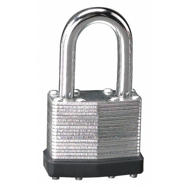 Zoro Select Padlock, Keyed Alike, Long Shackle, Rectangular Steel Body, Steel Shackle, 3/4 in W - 1803KALFWWG