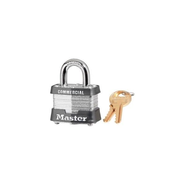 Master Lock Master Lock No 5KA Keyed Padlock  1 Shackle  Keyed Alike, PK6 - 652982-5KA-A1421