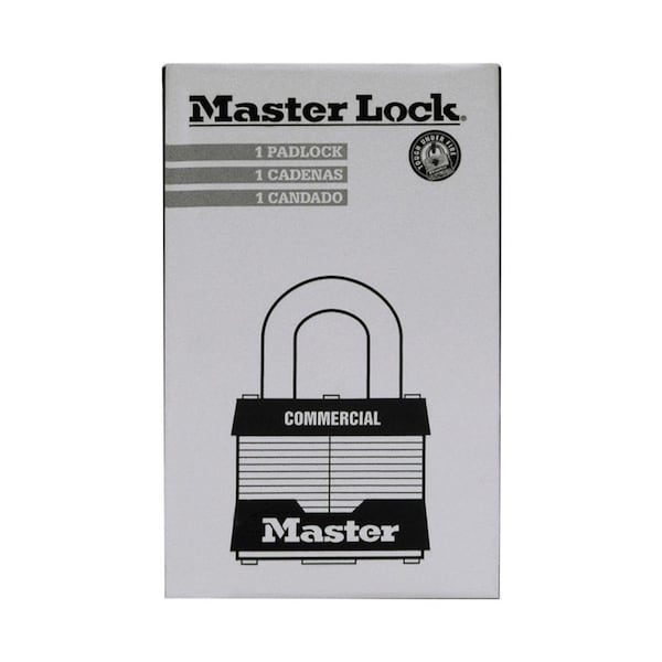 Master Lock Master Lock 1.75 in. H X 1.75 in. W X 1-3/4 in. L Laminated Steel Dual Ball Bearing Locking Exterior - 1KA#2246