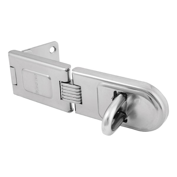 Master Lock Master Lock Bright Hardened Steel 6-1/4 in. L Fixed Staple Hasp 1 pk - 720-D