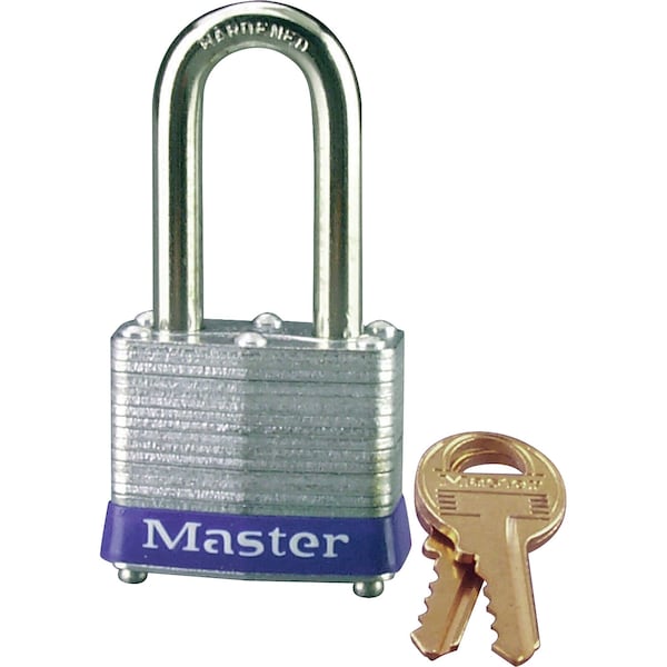 Master Lock Master Lock 3-3/16 in. H X 1-9/16 in. W Laminated Steel Double Locking Exterior Padlock - 3DLF