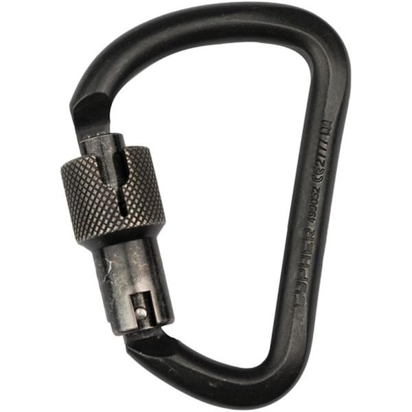 House G Series Large D 3AL ANSI Still Zinc Coated Steel Keylock, Black - HO3574567