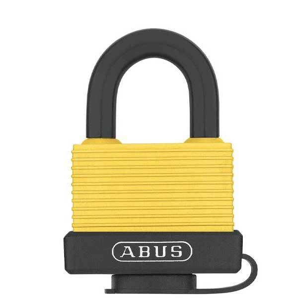 Abus Abus: 70/45 KA 6402 Yellow - Expedition Marine Weatherproof Padlock - 1-59/64" Width KA - ABS-06121-KA