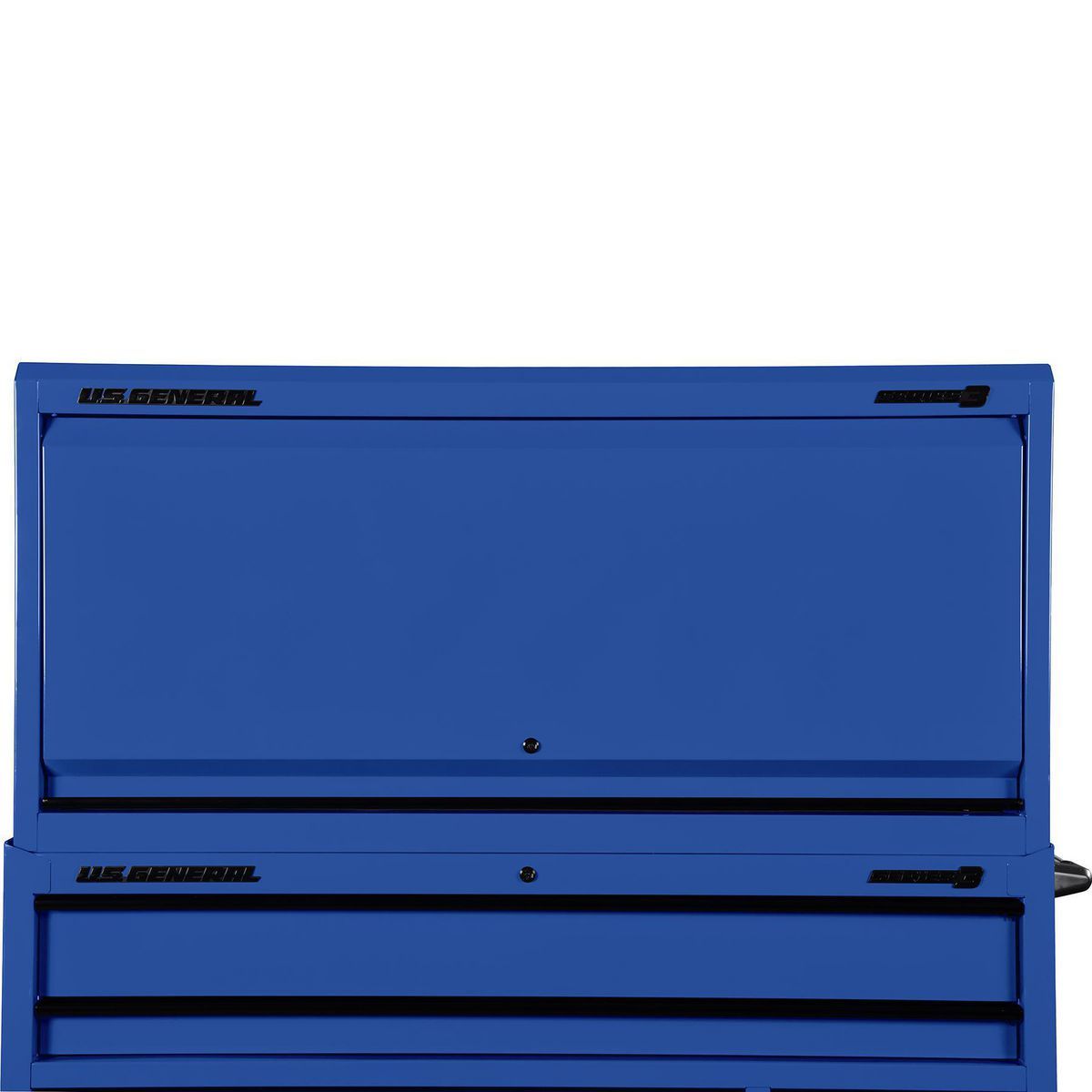 General de EE. UU. 56 pulgadas x 22 pulgadas. Hutch de Centro de Trabajo, Serie 3, Azul - 70396