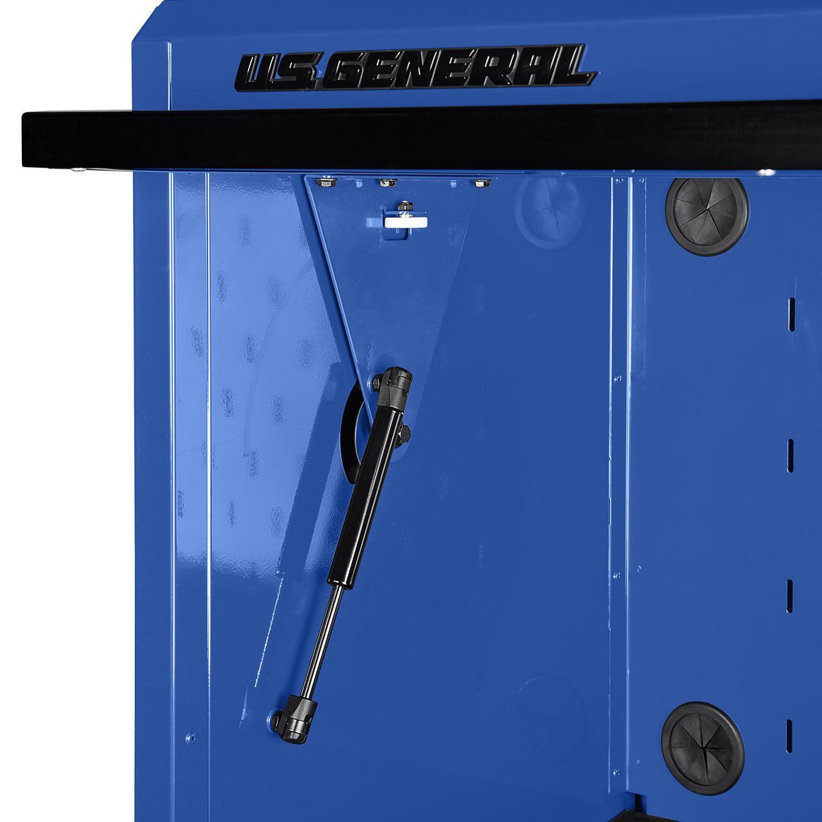 General de EE. UU. 56 pulgadas x 22 pulgadas. Hutch de Centro de Trabajo, Serie 3, Azul - 70396