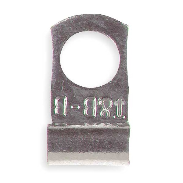 Terminal de anillo sin aislamiento AWG 22-14 para perno de tamaño #10, paquete de 100 unidades - AB14-10A