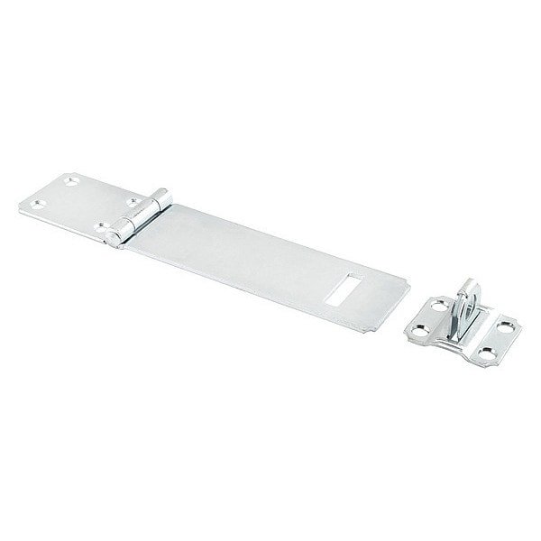 Primeline Tools Safety Hasp, 6 in., Steel Construction, Zinc Plated Finish, Fixed (Single Pack) - MP5059