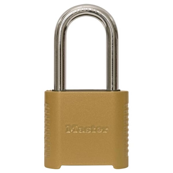 Master Lock Master Lock 1.13 in. H X 2 in. W X 6.5 in. L Steel 4-Digit Combination Combination Padlock - 875DLH