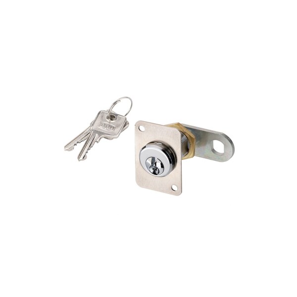 Richelieu 34 in 19 mm Cam Lock for max 2932 in 23 mm Panel Thickness  Chrome - 225240140